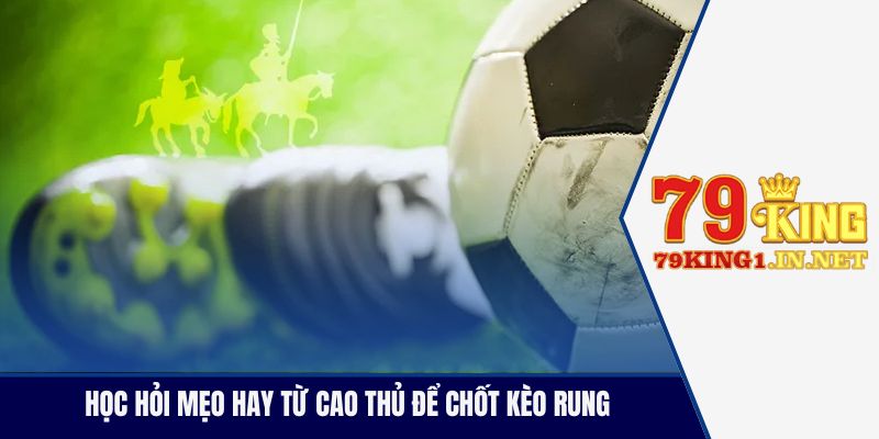 Học hỏi mẹo hay từ cao thủ để chốt kèo rung 